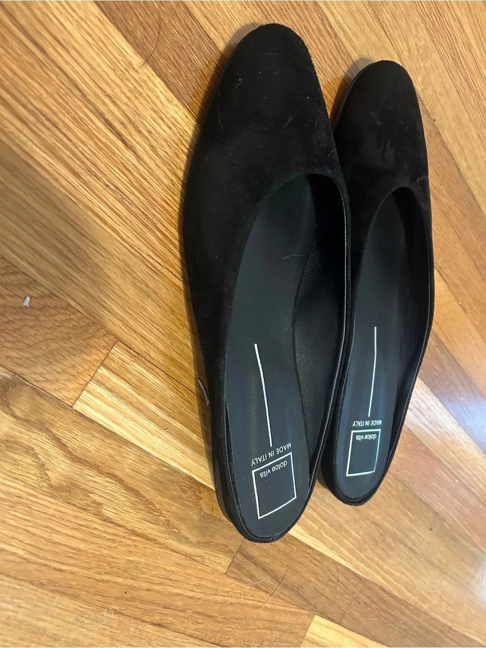 Dolce Vita black suede
